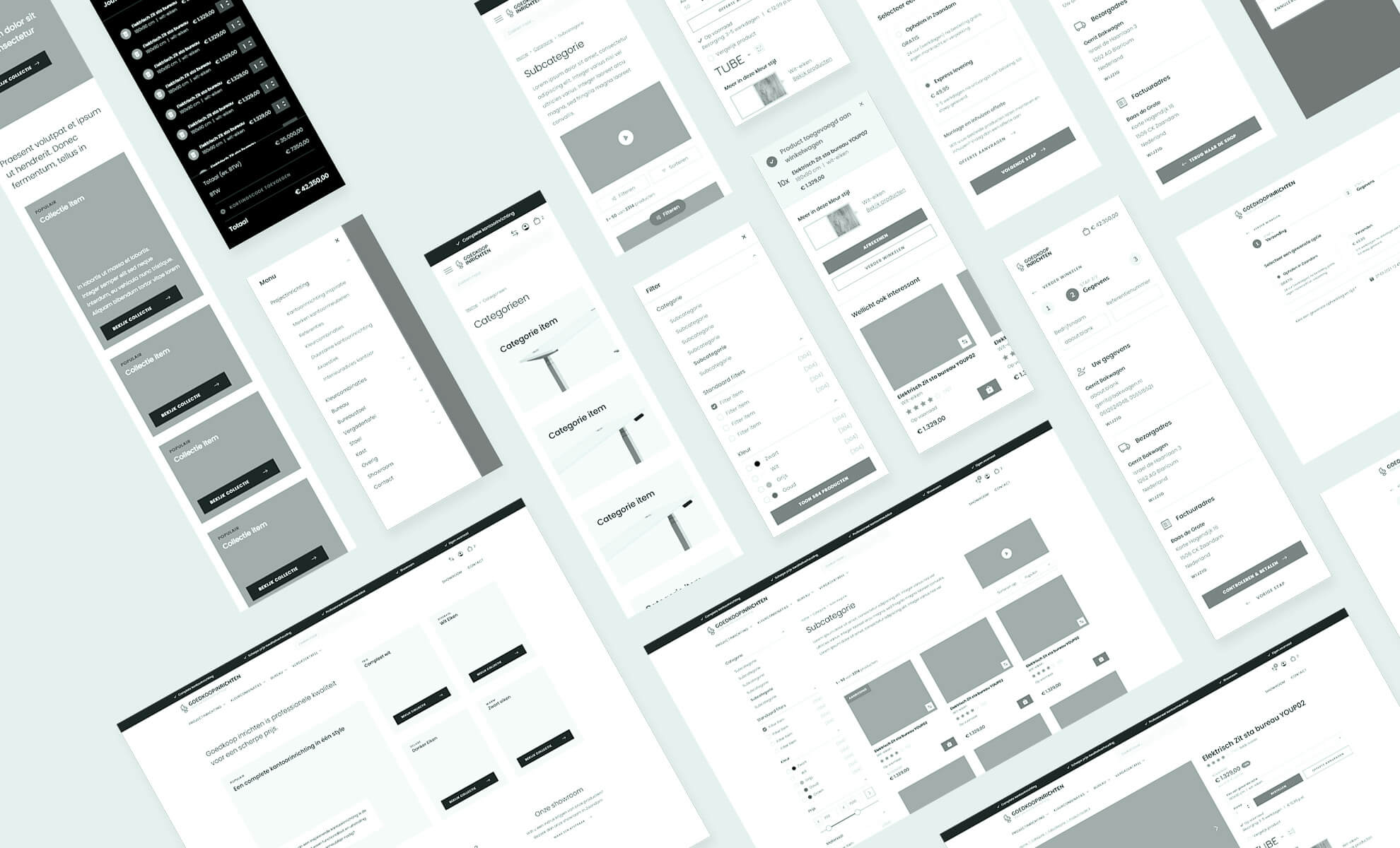 Plexz wireframing